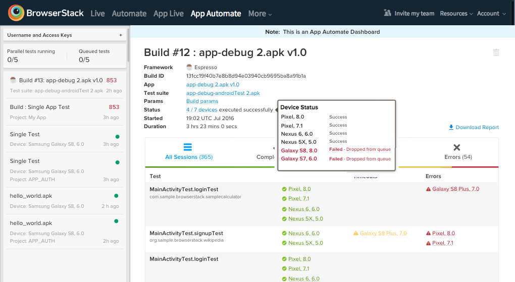 App Build