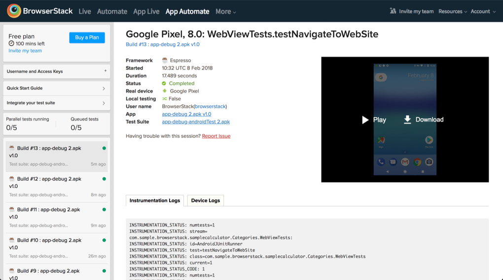 App Session