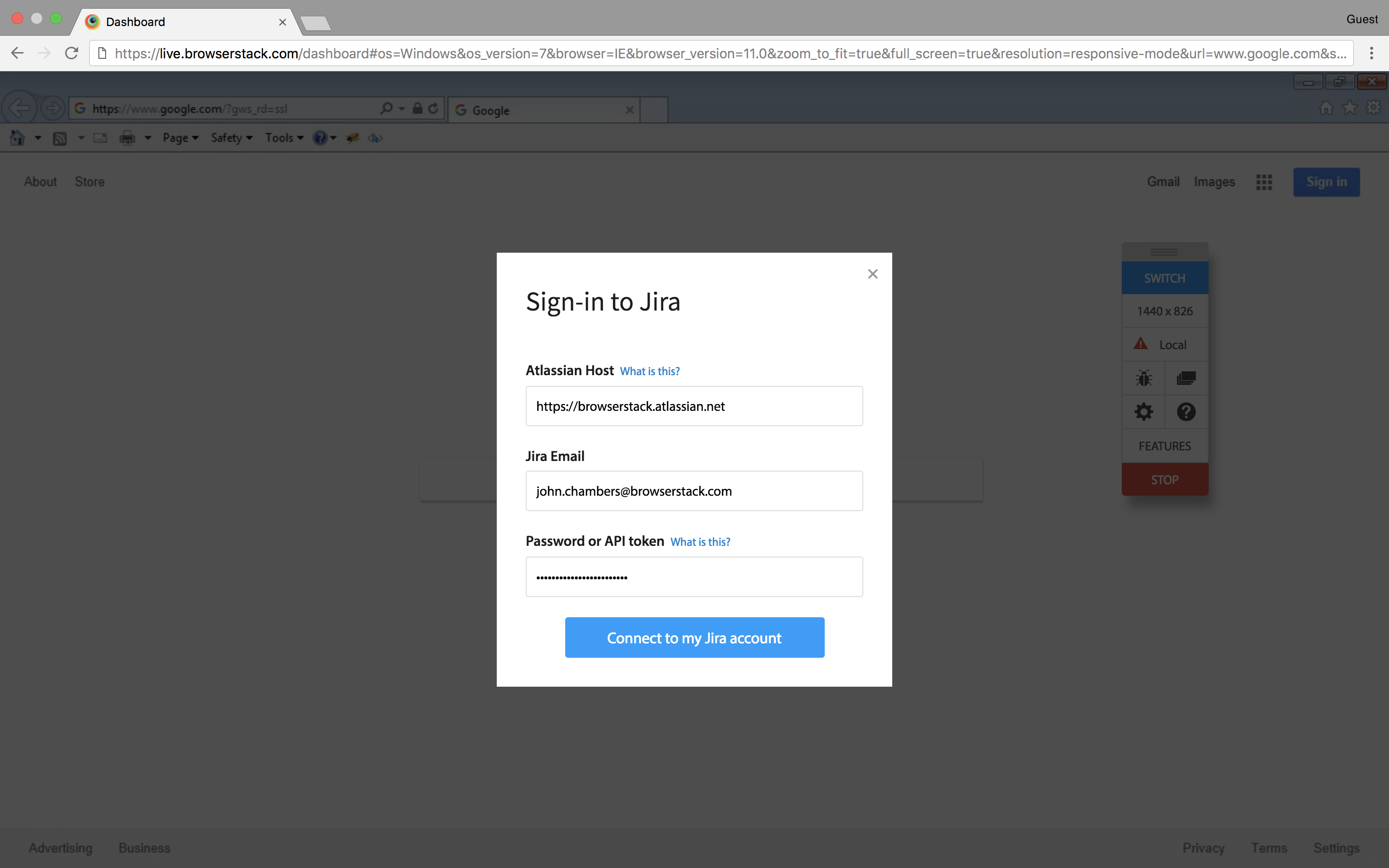 Jira Integration Step 3
